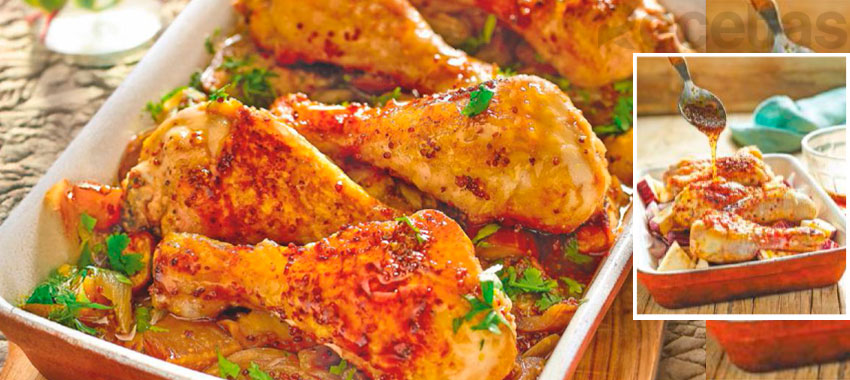 Muslitos con miel y mostaza